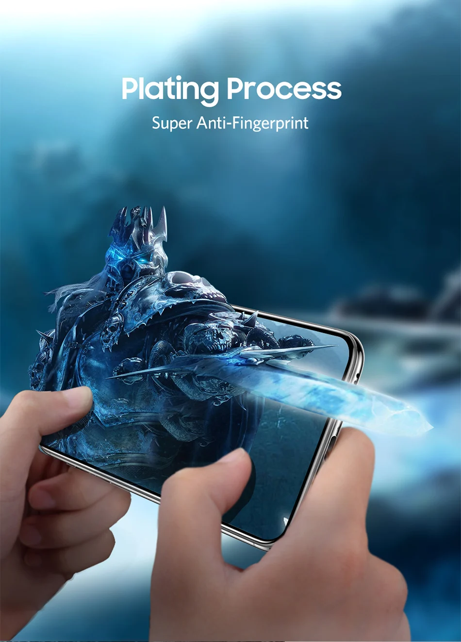 Benks 0.3mm Full Cover Tempered Glass For iPhone XS 5.8'' XS MAX 6.5'' XR 6.1 HD Screen Protector Anti Blu Ray Glass Front Film (10)