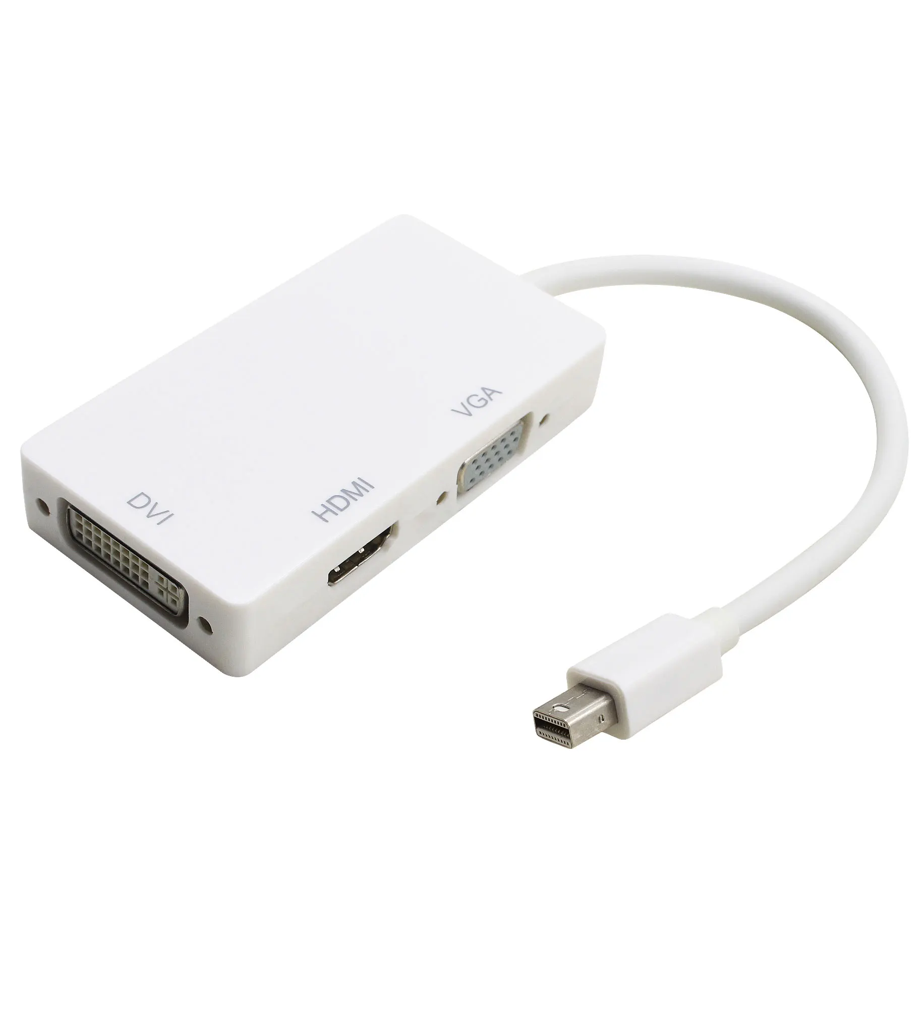 50 шт Thunderbolt/Mini display port/DP к VGA/HDMI/DVI адаптер для Macbook Pro Air Mac