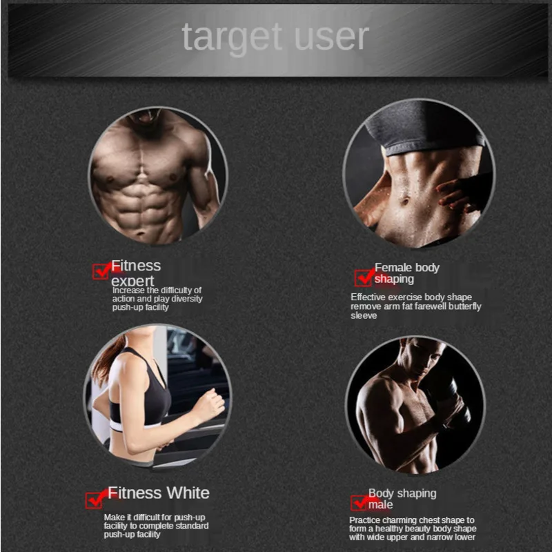 Multi Function Push Up Fitness Board Bracket Assistant Men's Home Exercise Chest And Abdominal Muscle Training Equipment Sports