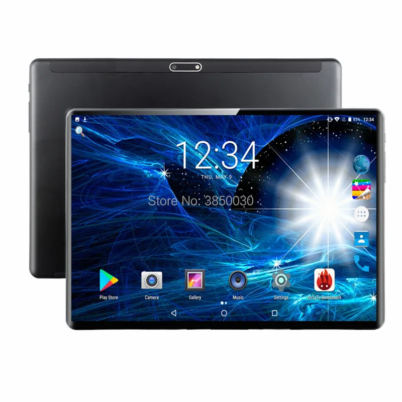 Envío gratis 10 pulgadas tablet 3G 4G FDD LTE Octa Core 6GB RAM 64GB ROM 1280x800 IPS 8MP Cámara Android 9,0 tableta GPS
