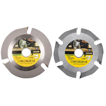 

Carbide Angle Grinder Cutting Disc Wood Carving Abrasive Circular Saw Blade 3/6 Teeth Woodworking Accessories for Angle Grinders