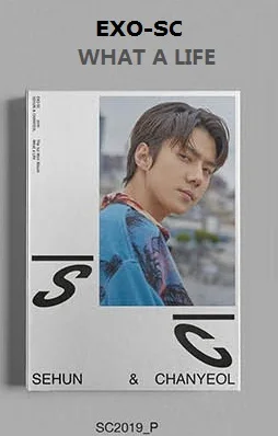 

[MYKPOP]~100% OFFICIAL ORIGINAL~ EXO-SC: WHAT A LIFE CD, KPOP Fans Collection - SA19082510