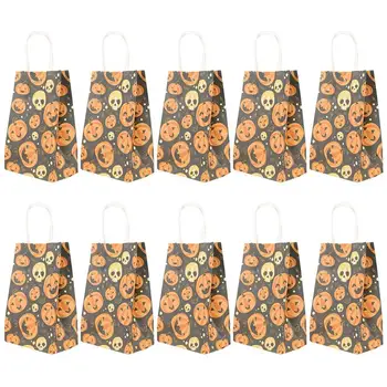 

10 Pcs Creative Tote Candy Bag Halloween Candy Bags Gift Pouch