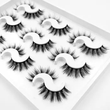 

NEW 9 pairs 3D Mink Lashes Natural False Eyelashes Dramatic Volume Fake Lashes Makeup Eyelash Extension Silk Eyelashes