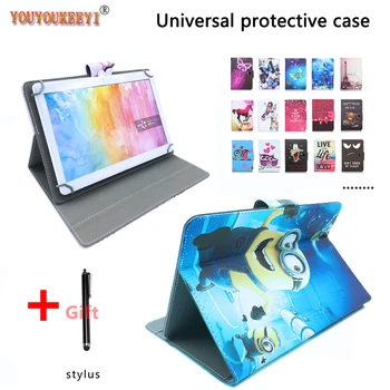 

Universal Tablet Case for Alldocube M5/M5S/M5X/M5X pro 10.1inch Flip Stand Magnetic Print PU Leather Cover Sleeve Funda+gift