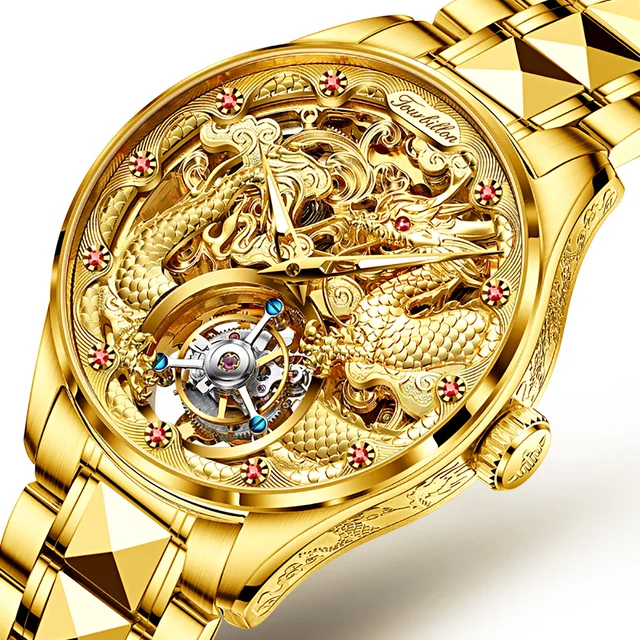 Oupinke Men's Tourbillon Watch 