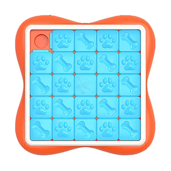 

Floor Home Gift ABS Stimulating Interactive Game Portable Intelligence Funny Training Slow Dispensing Dog Toys Food Feeder