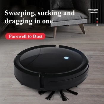 

Multifunctional Robot Vacuum Cleaner white 3-In-1 Auto Rechargeable Smart Sweeping Robot Dry Wet Sweeping Vacuum Cleaner Home