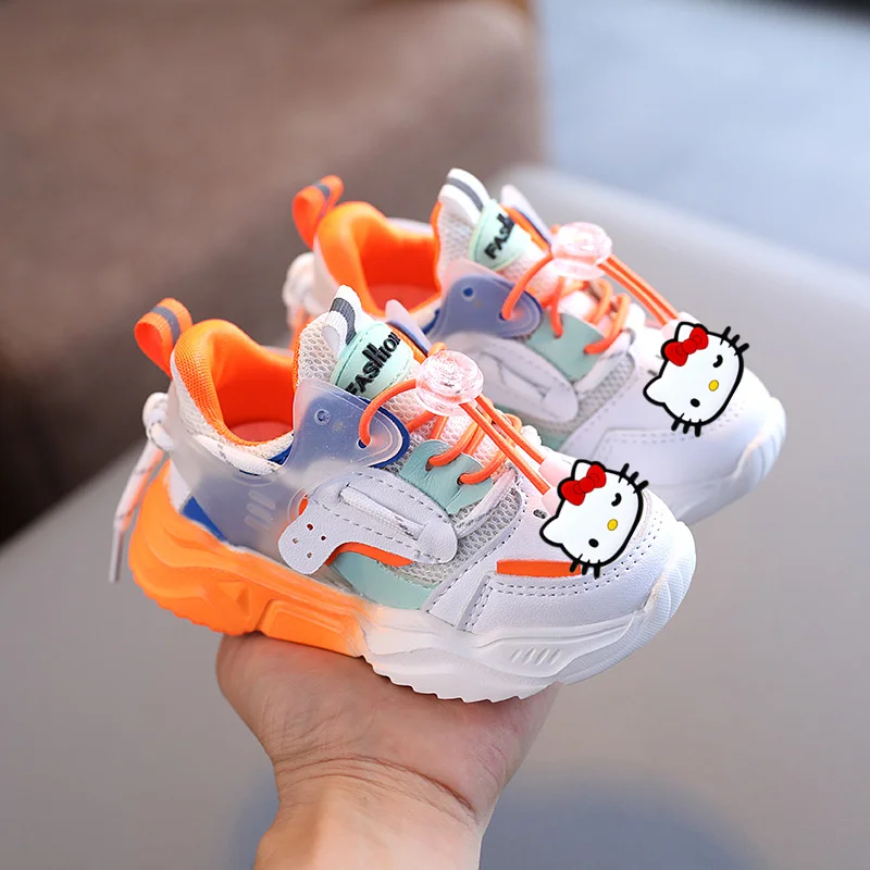 Sanrio Hello Kitty Baby Casual Shoes Boys and Girls Toddler Shoes Boys