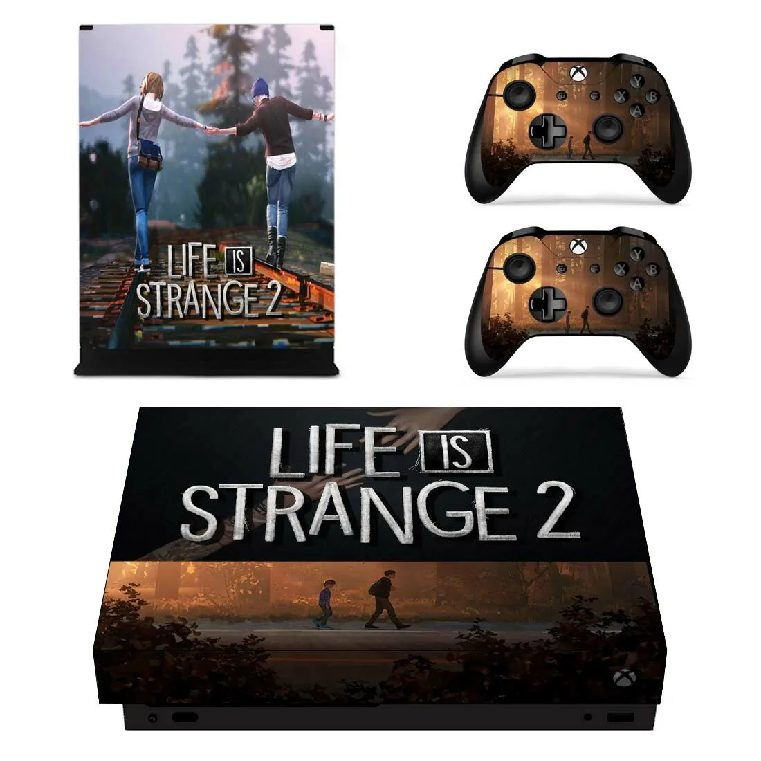 Life Is stranna 2 стикер s для Xbox One X наклейка на кожу наклейки Pegatinas Adesivo для Xbox one X консоли пульта дистанционного управления скины