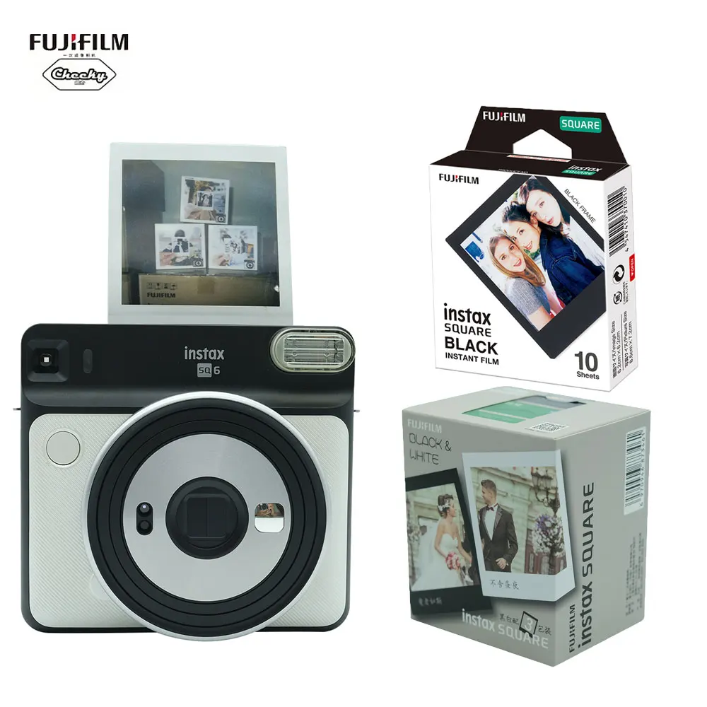 Fujifilm Instax SQ6 мгновенная пленка камера фото фотокамера + 10 30 листов квадратная