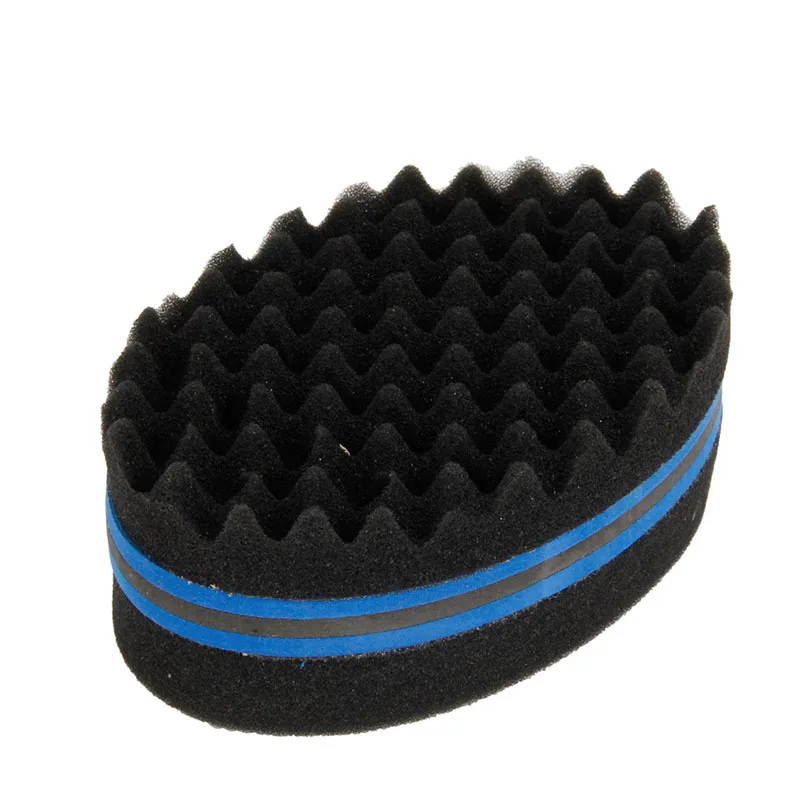 Инструменты для губки 1 шт. овальные двухсторонние афро волнистые Магические