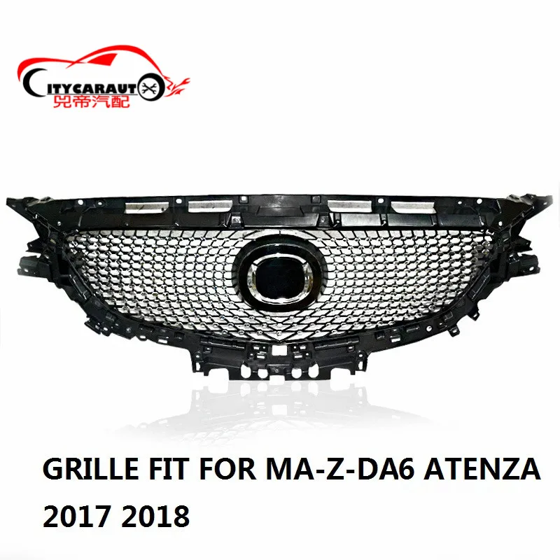Передняя гоночная решетка CITYCARAUTO для ATENZA Алмазная подходит MAZDA 6 2017 2018 с