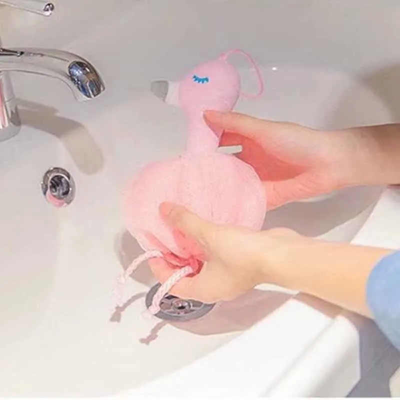 Flamingo bath ball(8)