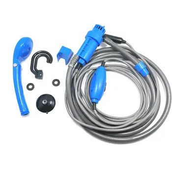 

2020 12V Portable Travel Camping ducha Car Pet Dog Shower Washer Electric Pump Outdoor Hiking Kit
