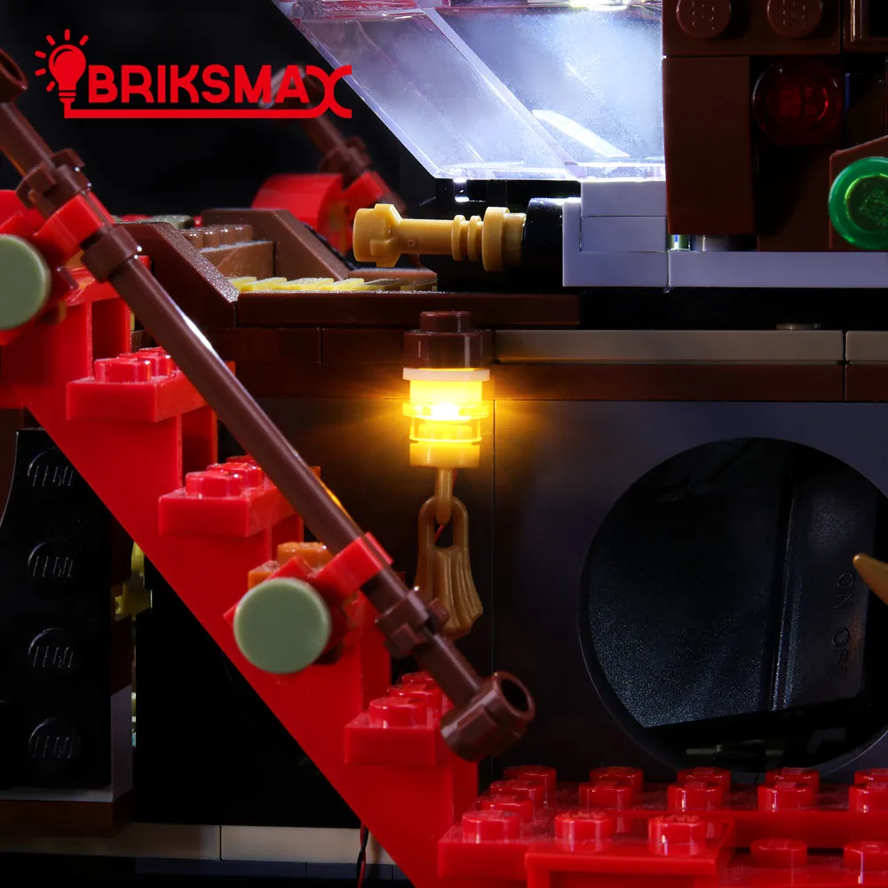 BriksMax Led Light Up Kit для 70677 Ninja Go Land Bounty строительные блоки комплект освещения(не включает модель