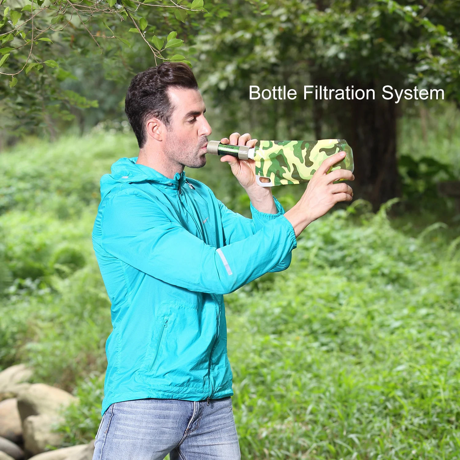 Miniwell Outdoor Sport Personal Water Filter Good For Travel & Backpacking, water purifier
