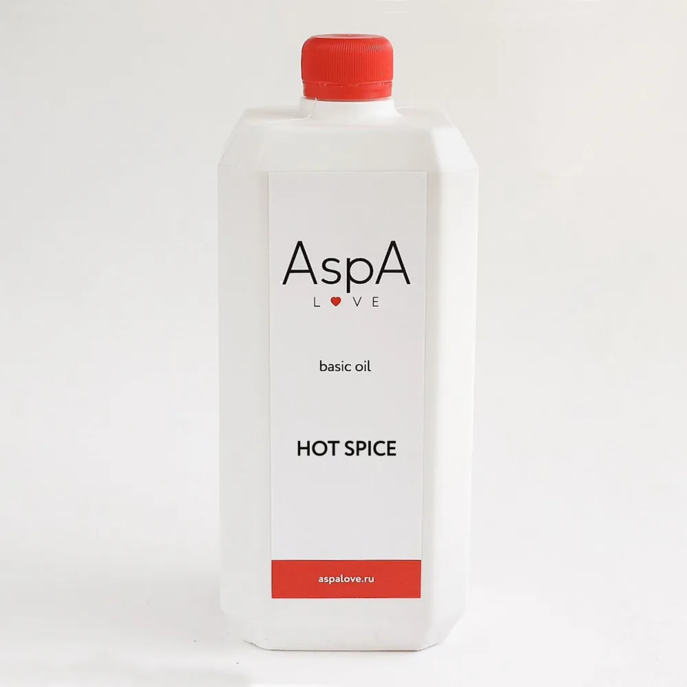 Масло массажное AspA антицеллюлитное разогревающее Хот Спайс 1л/ Massage oil anti-cellulite