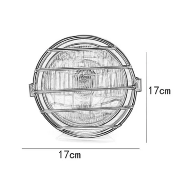 

8pcs / Set Pratical 6.5 Inch Retro Motorcycle Headlight Grill Side Mount Cover W/ Bracket Cafe Racer