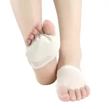 1 пара ног протектор переднего отдела стопы лапы с закрытым носком и на нижнее белье обувь балетное платье для танцев и гимнастики, латиноамериканских стопы спереди защитная крышка
