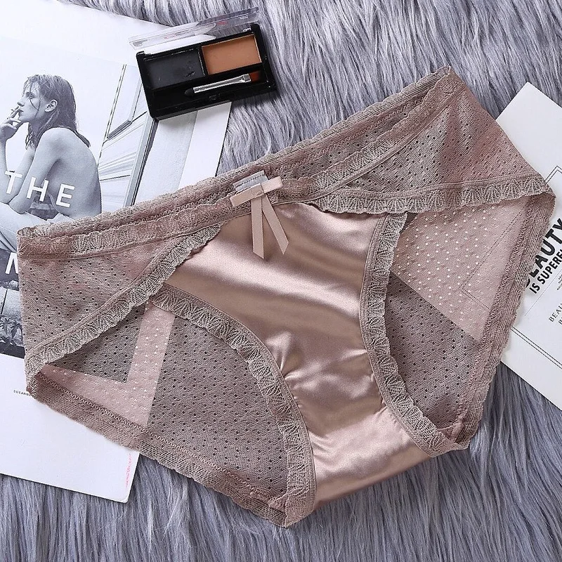 Sexy Lace and Satins Briefs