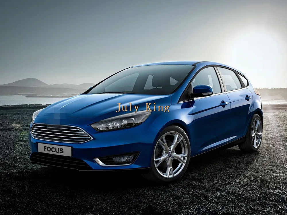 July King светодиодный тормозной светильник s Чехол для Ford Focus ST хэтчбек-, тормозной светильник+ стример указателей поворота+ ночной ходовой светильник