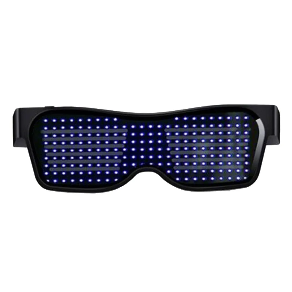 Высокое качество Стенд от Bt App Led Light Up солнцезащитные очки оттенки мигающий Blin светящиеся очки вечерние Новинка
