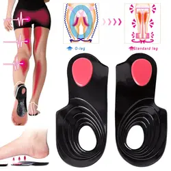 Унисекс O/X коррекция ног Стельки ортопедические стельки-супинаторы ортезы колодки массажные стельки для обуви Здоровье ног C55K
