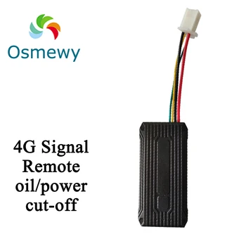 

Osmewy GPS car tracker 4G wiring type positioning terminal 9-100V cut off car oil pump power F03 motorcycle Free APP tracking