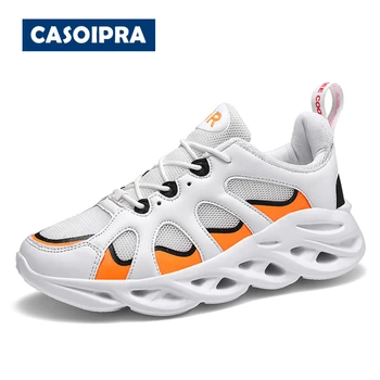 

CASOIPRA Brand Designer Shoes Men Breathable Sneakers Cushioning Blade Trainers Shoes White Fashion Walking Zapatillas Hombre