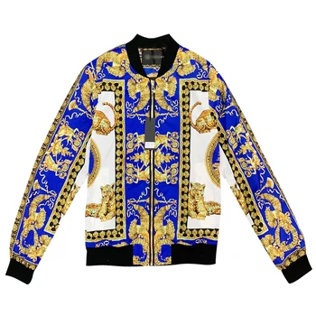 

2020 new Luxury Brand Eden park tommi men jacket digital print with zipper for winter and spring free shipping special pattern