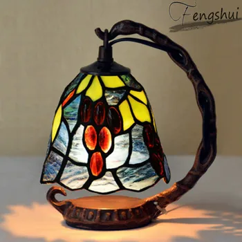 

American Retro LED Table Lamp Lighting Nordic Creative Small Table Lights Home Interior Lamp Bedroom Bedside Living Room Lamps