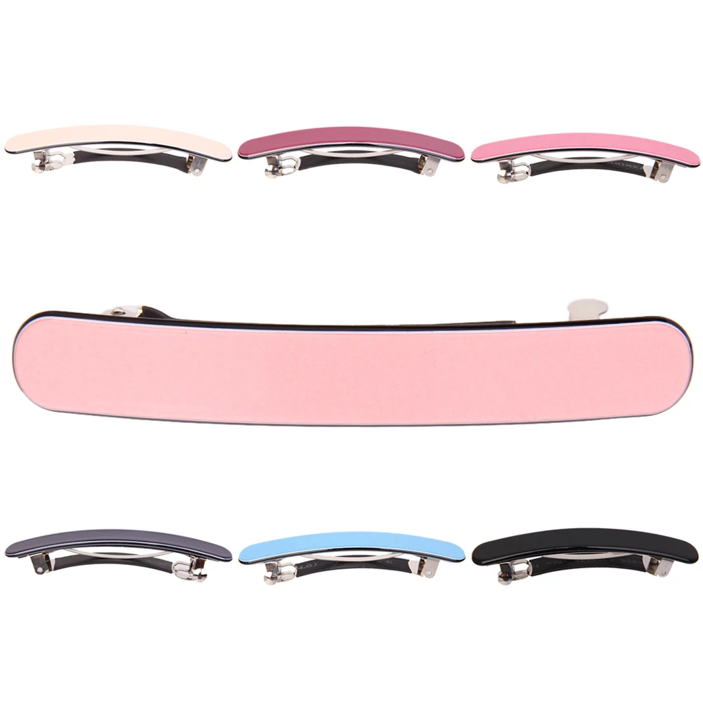 Practical  Lady  Acrylic Hairpin VIntage Barrette Hair Clip Jewelry