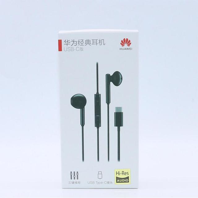 HUAWEI CM33 Earphone USB Type-C In Ear Hearphone Headset Mic Volume HUAWEI Mate 10 20 Pro 20 X RS P 10 20 30 Note 10