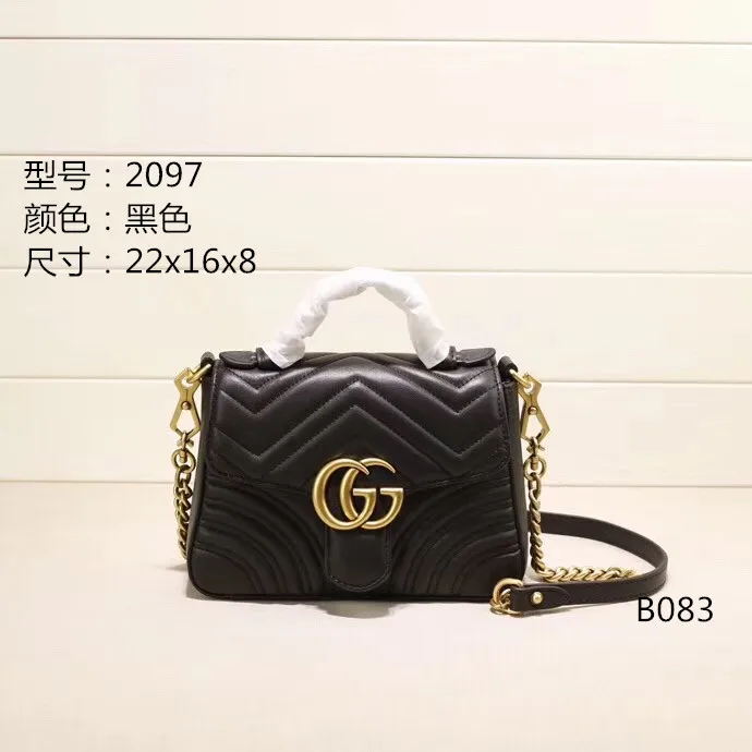 Новинка 2021 лидер продаж модная Роскошная брендовая сумка Gucci женская женские