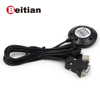 

BEITIAN DB9 female+USB male connector RS-232 GNSS receiver Dual GPS GLONASS receive BN-80DU