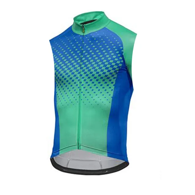 MAVIC для мужчин Pro Велоспорт Джерси без рукавов Одежда для велоспорта велосипедная одежда быстросохнущие рубашки велосипедная одежда лето maillot#7 - Цвет: 1