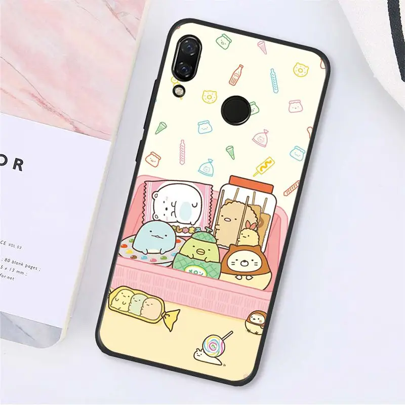 A3 Yinuoda японский мультфильм прекрасный милый Sumikko гураши чехол для телефона для Xiaomi Redmi Note 7 5 4 Redmi 5plus 6A Note4 4X A2 A2lite - Цвет: A3