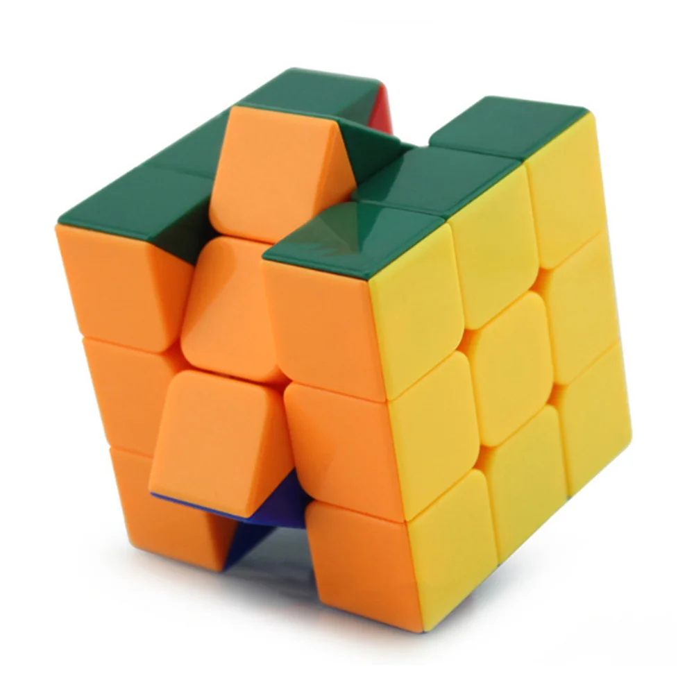 IQ-Cubes ShengShou Rainbow 3x3 куб Высокая головоломка с быстрым кубом волшебное профессиональное обучение и образовательные кубики magicos детские игрушки