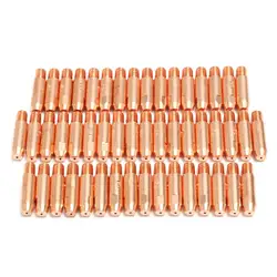 SHGO HOT-50Pcs 0,8 мм x 6 мм медный контактный наконечник для MB24 MIG MAG сварочный аппарат