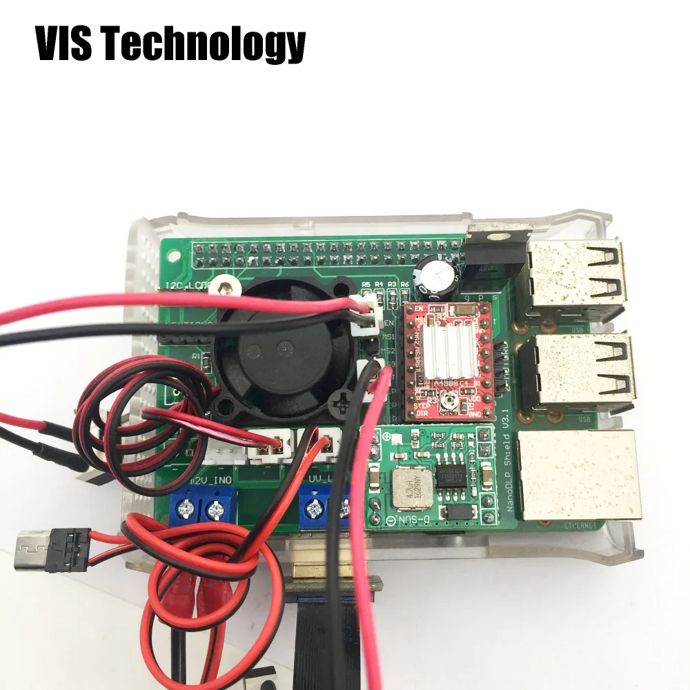 1 компл. Компонент для Nanodlp щит V3.0 PCB для SLA Nano принтер Thingiverse TOS
