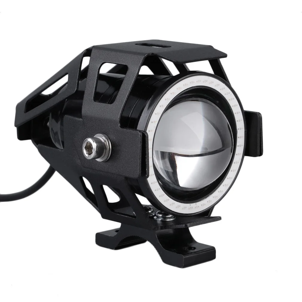 

12V-80V U7 LED Motorcycle Spotlight Driving Headlight 3000LM Waterproof Easy To Install