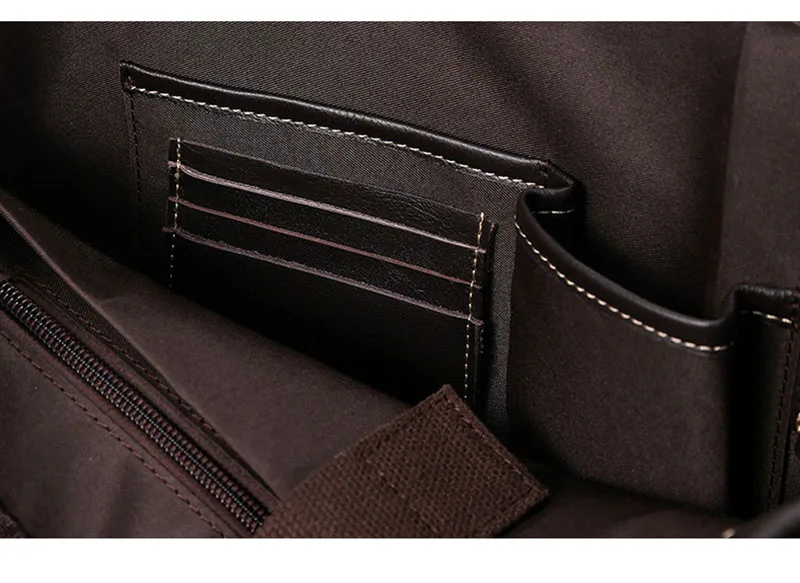 Мужская винтажная сумка в стиле ретро, деловой мужской портфель для путешествий, Коровья натуральная кожа, сумка-мессенджер на плечо, 14