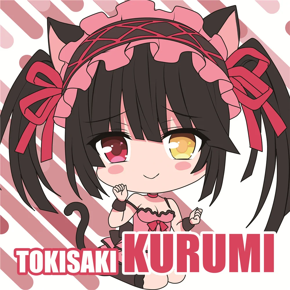 Квадратные подушки для спины MGF Date a Live аниме-подушка Декор дома токисаки Куруми |