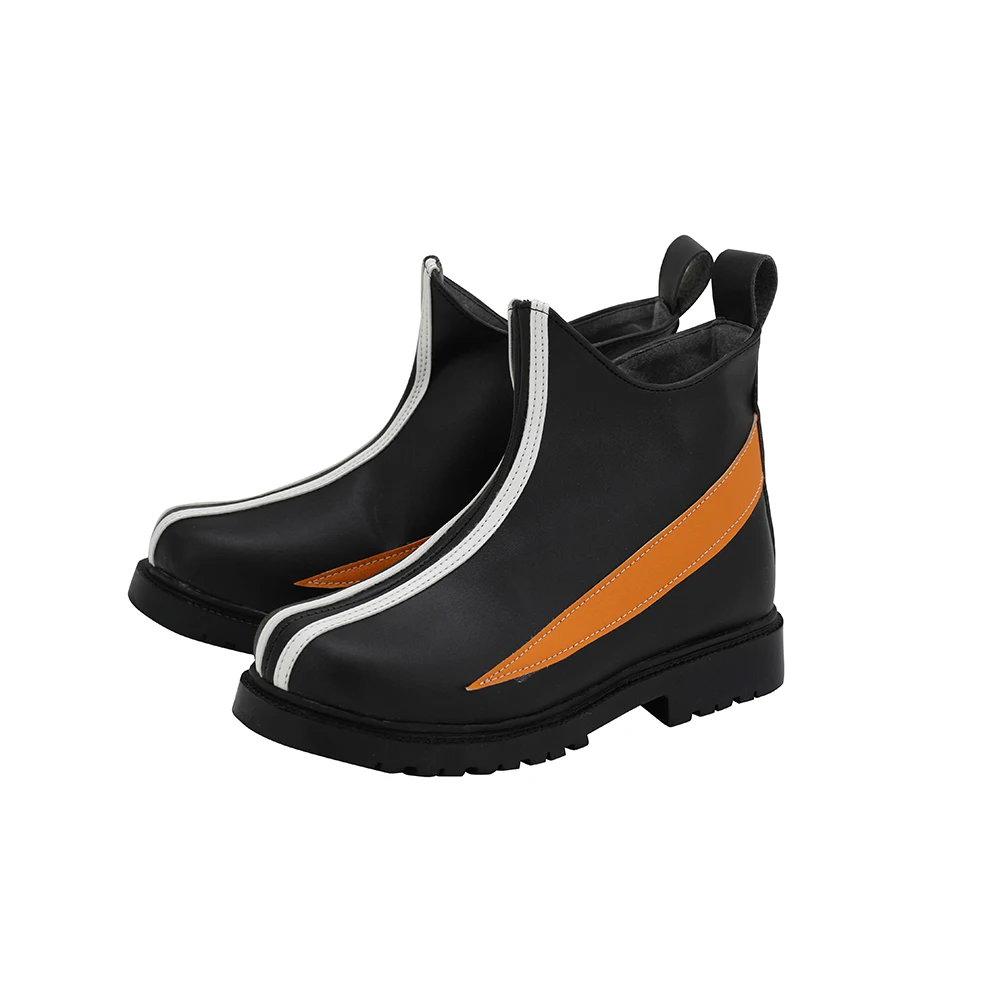 Arknights Siege Cosplay Boots Black Shoes Custom Made Any Size (3)