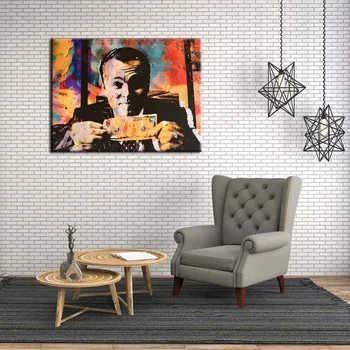 

Nordic Living Room The Wolf of Wall Street Money Abstract Decoration Painting Canvas Painting Murals Movie Poster Wall Art