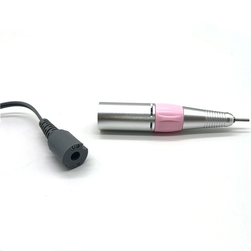 30000 rpm Strong machine Accessories Nail Drill Handpiece Cord power Cable For Electric Nail Drill 10mm Gray Handle Rope nail drill handpiece