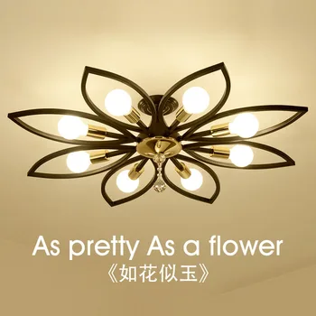 

modern led modern ceiling lamp crystal chandeliers ceiling AC85-265V balcony porch restaurant home decoration