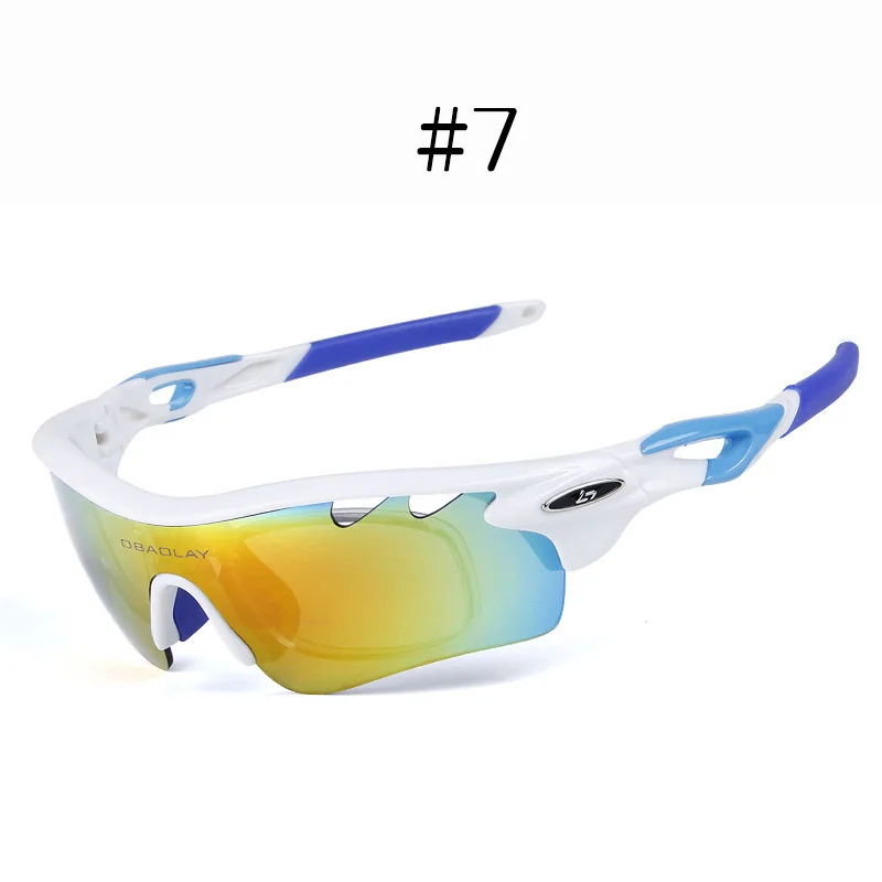 Color 7 Велосипедные очки speedcraft дышащие ботинки велосипедные очки для горного велосипеда мотоциклетные Oculos Ciclismo очки POC - Цвет: Color 7