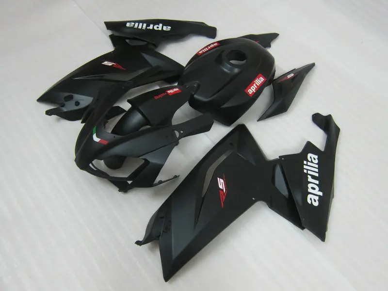 Инжекторный комплект для ухода за кожей Aprilia RS125 06 07 08 09 10 11 RS 125 RSV125RR 2006 2011 матовые черные Обтекатели Кузов+ подарки AP06